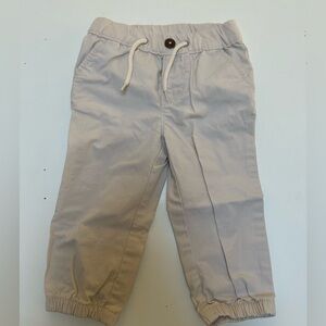 Gap beige pants boys 12-18months